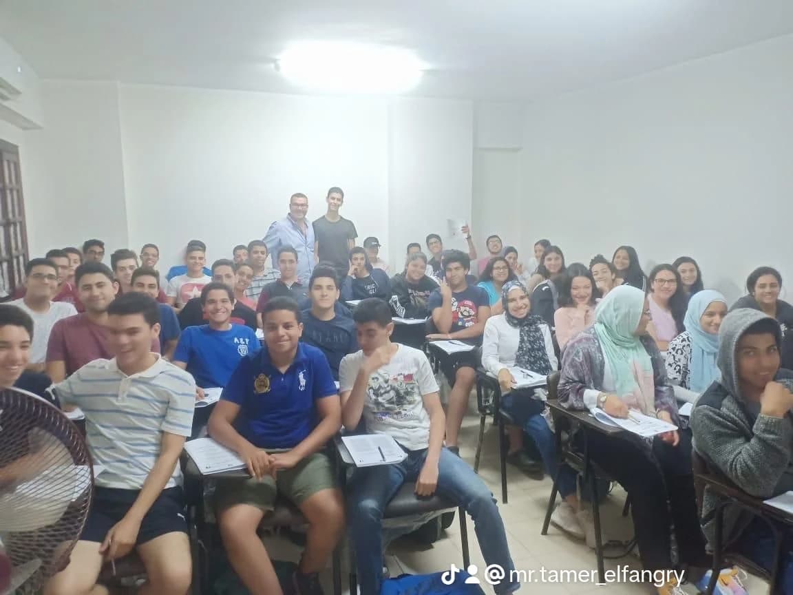 Student score and congratulations from Mr. Tamer Elfangary